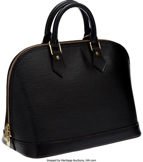 louis vuitton alma epi leather|louis vuitton black alma bag.